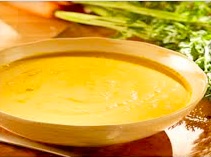 curried apple & carrot soup